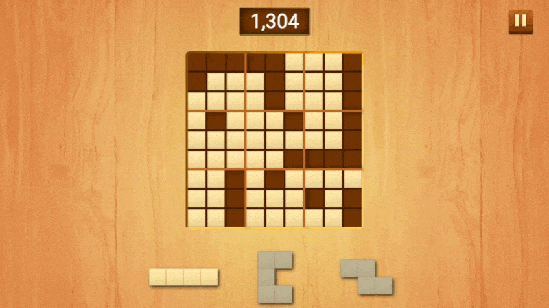 Como jogar a jogabilidade do Wood Block Puzzle Blog
