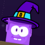  Icy Purple Head Halloween icon