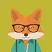 Hipster Fox