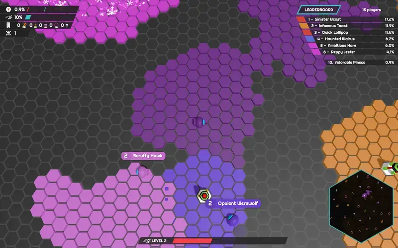 Hexanaut.io: 完全ガイド