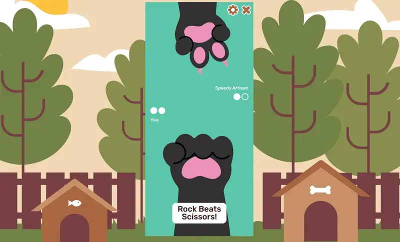 A História da Pedra, Papel e Tesoura