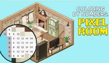 Color by Numbers: Pixel Rooms